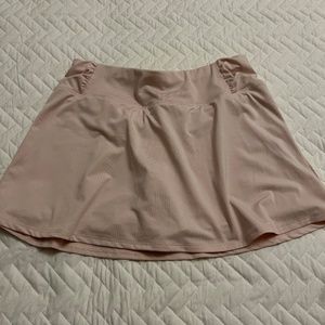 Layer 8 light pink tennis skirt